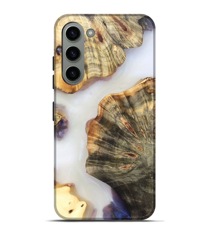 Galaxy S23 Plus Wood Live Edge Phone Case - Ryan (Clear, 821913)