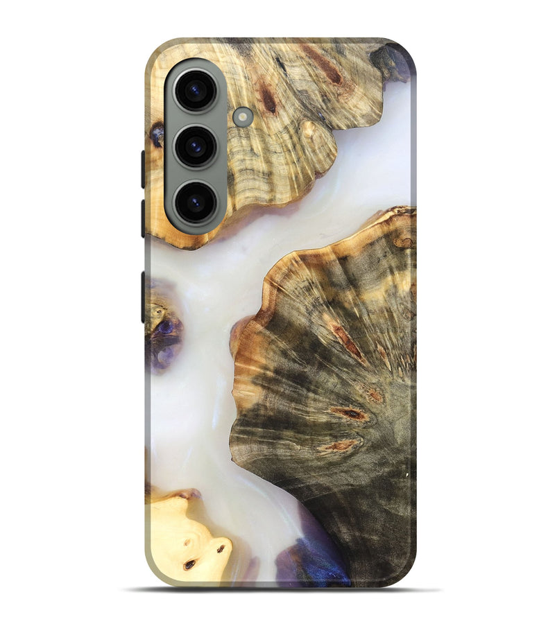 Galaxy S24 Plus Wood Live Edge Phone Case - Ryan (Clear, 821913)