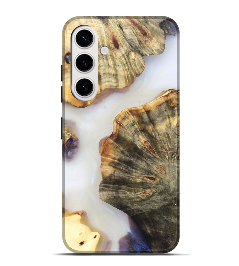 Galaxy S25 Plus Wood Live Edge Phone Case - Ryan (Clear, 821913)
