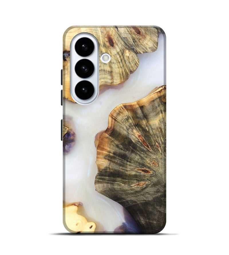Galaxy S26 Wood Live Edge Phone Case - Ryan (Clear, 821913)