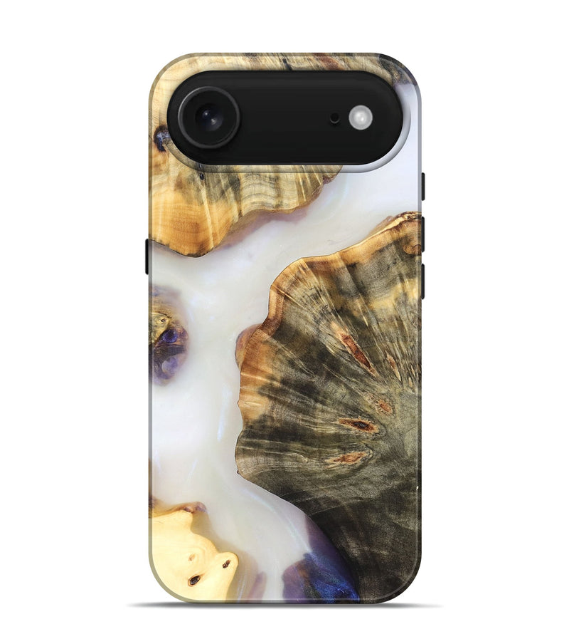 iPhone 17 Air Wood Live Edge Phone Case - Ryan (Clear, 821913)