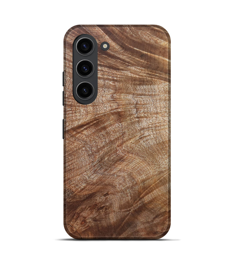 Galaxy S23 Wood Live Edge Phone Case - Araceli (Wood Burl, 821914)