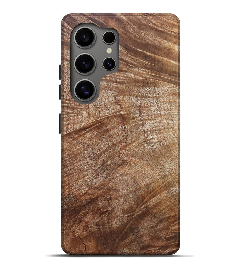 Galaxy S25 Ultra Wood Live Edge Phone Case - Araceli (Wood Burl, 821914)