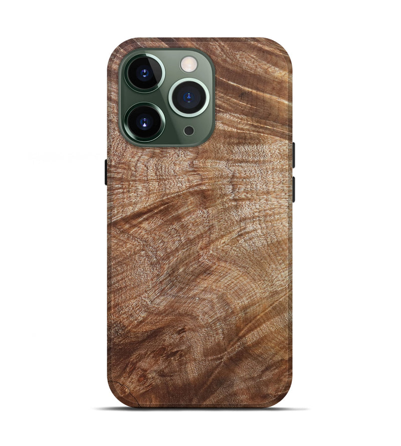 iPhone 13 Pro Wood Live Edge Phone Case - Araceli (Wood Burl, 821914)
