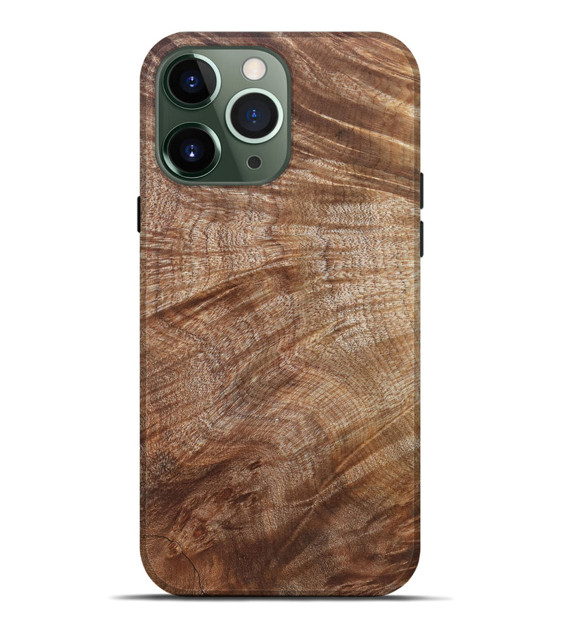 iPhone 13 Pro Max Wood Live Edge Phone Case - Araceli (Wood Burl, 821914)