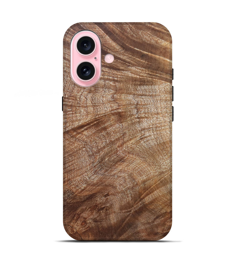 iPhone 17 Wood Live Edge Phone Case - Araceli (Wood Burl, 821914)