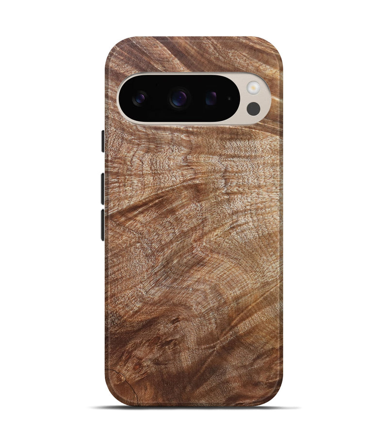 Pixel 9 Pro Wood Live Edge Phone Case - Araceli (Wood Burl, 821914)