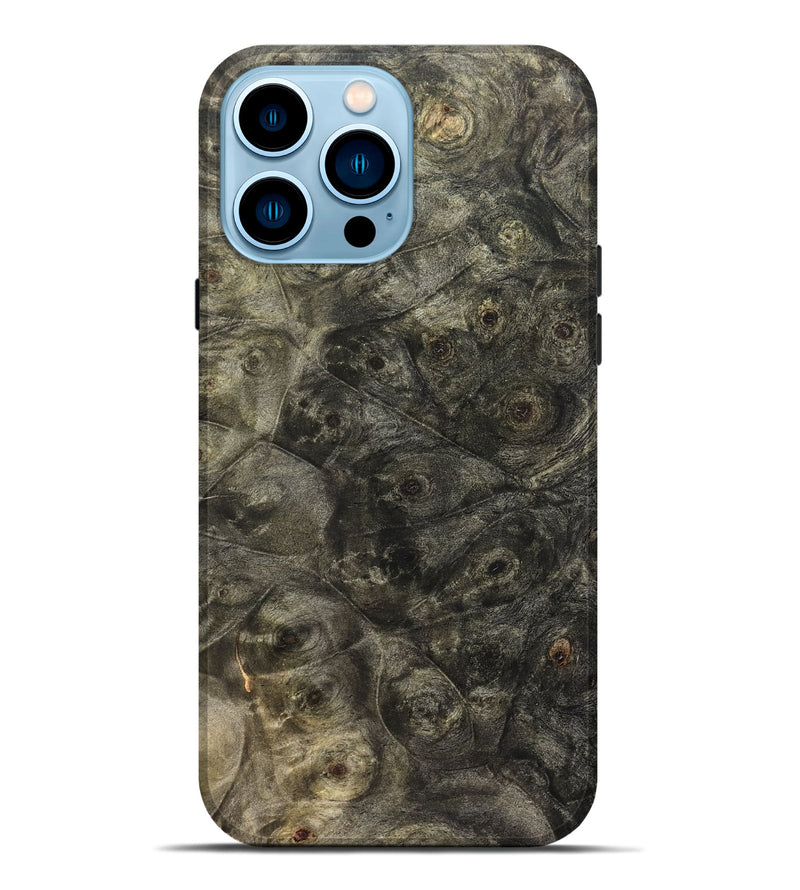 iPhone 14 Pro Max Wood Live Edge Phone Case - Armando (Wood Burl, 821915)