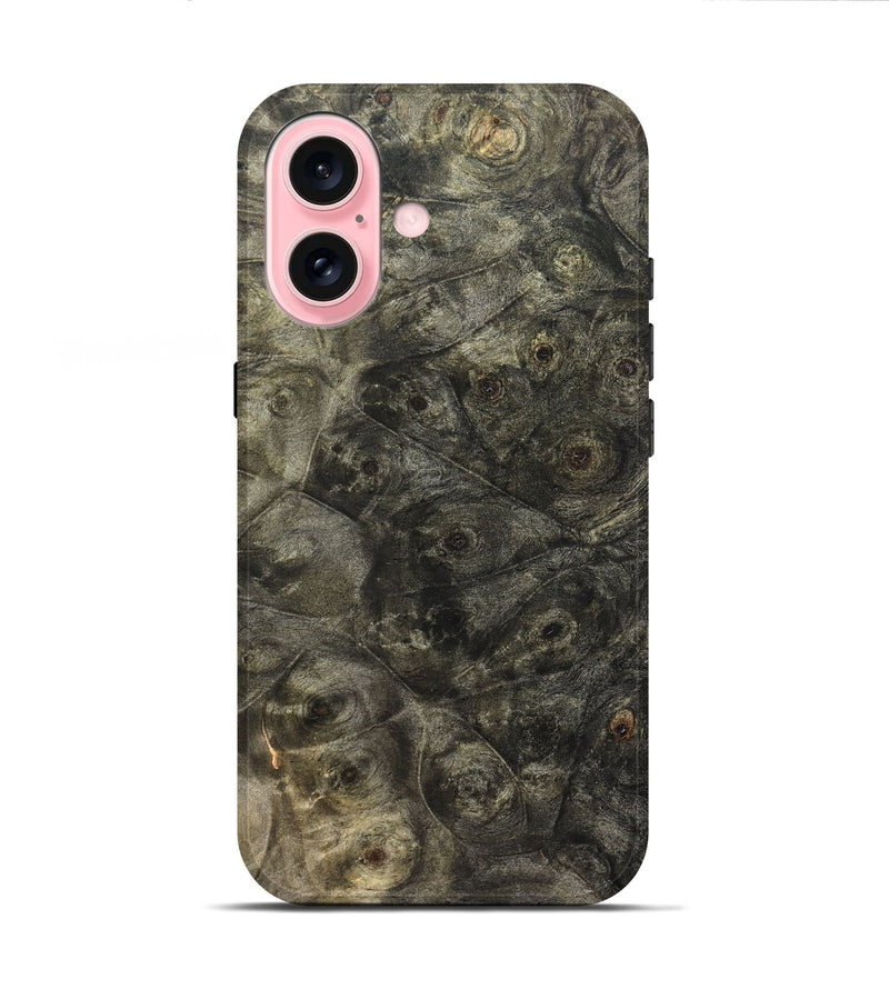 iPhone 16 Wood Live Edge Phone Case - Armando (Wood Burl, 821915)