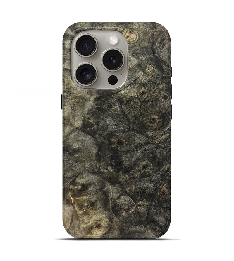iPhone 16 Pro Wood Live Edge Phone Case - Armando (Wood Burl, 821915)