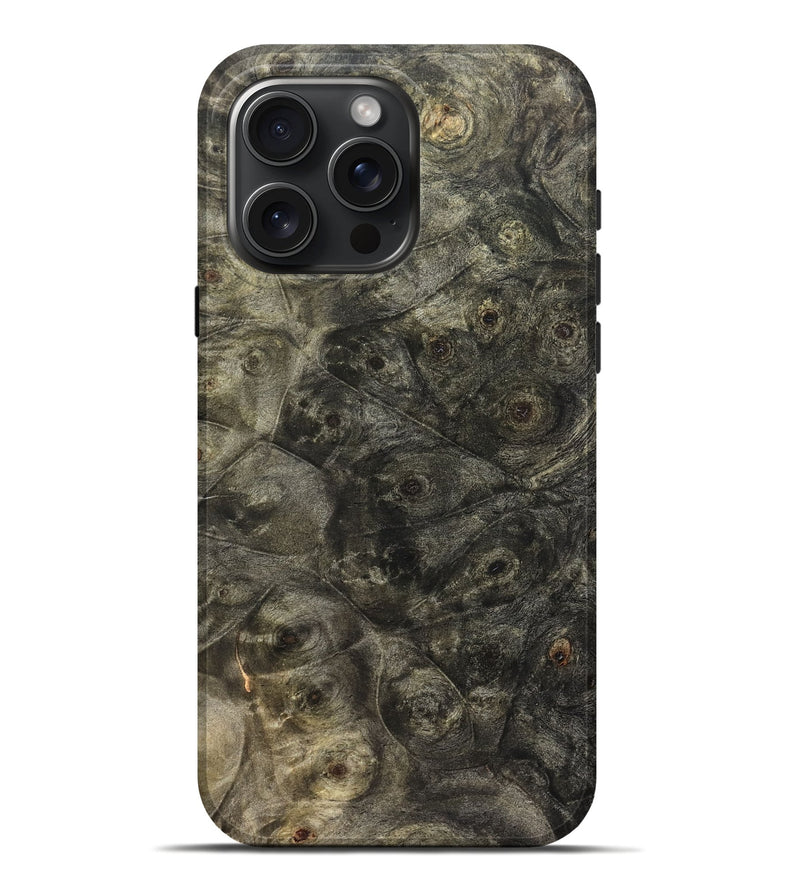 iPhone 16 Pro Max Wood Live Edge Phone Case - Armando (Wood Burl, 821915)