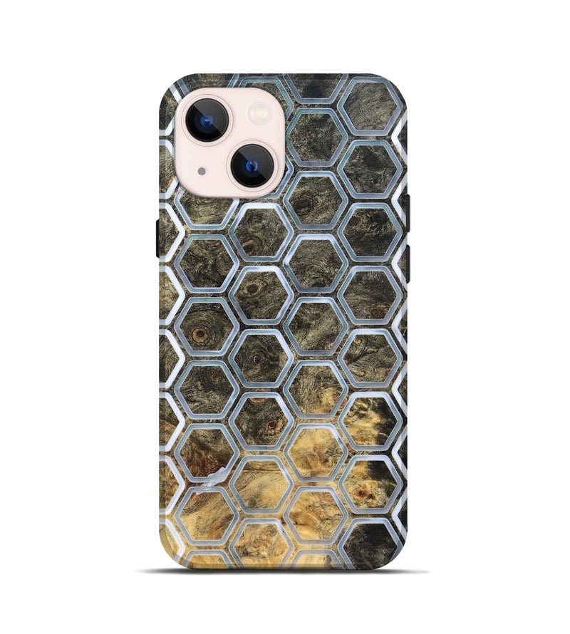 iPhone 13 mini Wood Live Edge Phone Case - Jocelyn (Pattern, 821916)