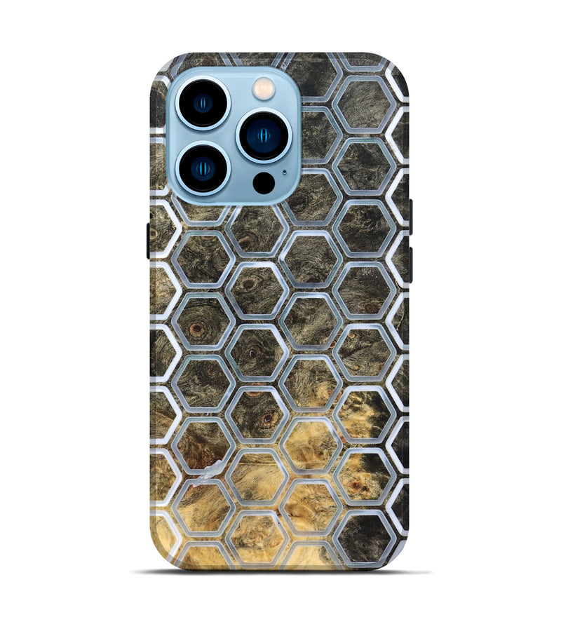 iPhone 14 Pro Wood Live Edge Phone Case - Jocelyn (Pattern, 821916)