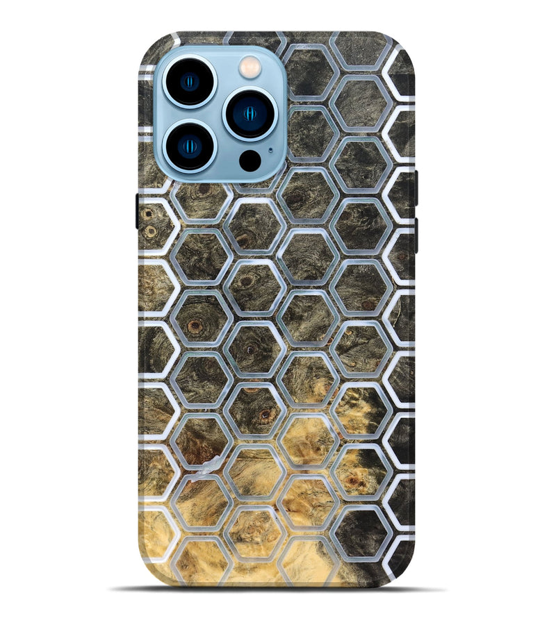 iPhone 14 Pro Max Wood Live Edge Phone Case - Jocelyn (Pattern, 821916)