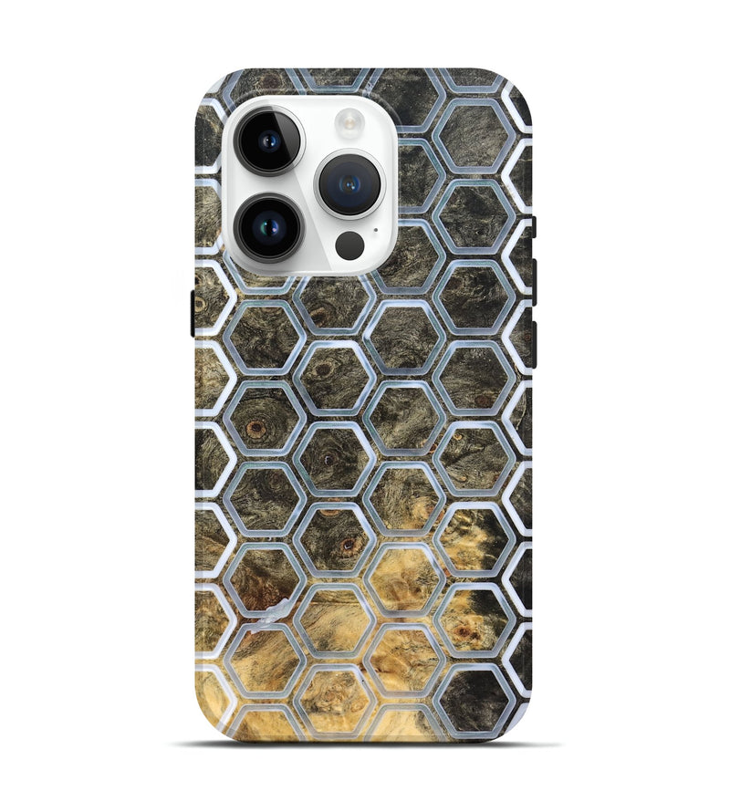iPhone 15 Pro Wood Live Edge Phone Case - Jocelyn (Pattern, 821916)