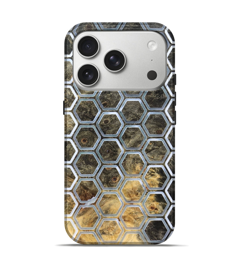 iPhone 17 Pro Wood Live Edge Phone Case - Jocelyn (Pattern, 821916)