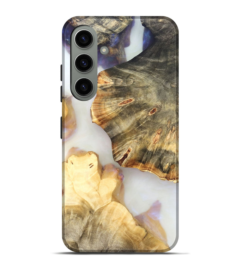 Galaxy S24 Plus Wood Live Edge Phone Case - Bobby (Clear, 821917)