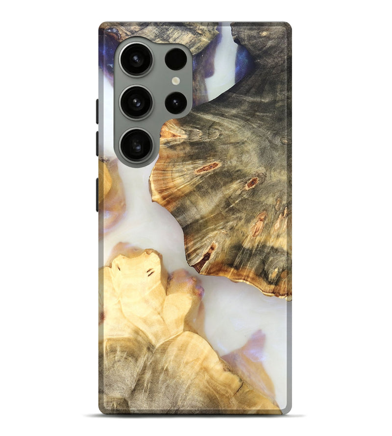 Galaxy S24 Ultra Wood Live Edge Phone Case - Bobby (Clear, 821917)