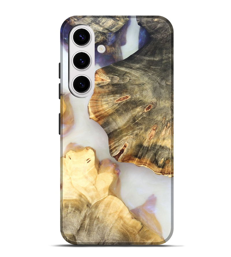 Galaxy S25 Plus Wood Live Edge Phone Case - Bobby (Clear, 821917)