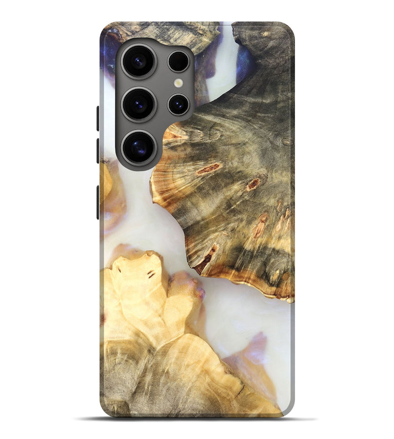 Galaxy S25 Ultra Wood Live Edge Phone Case - Bobby (Clear, 821917)