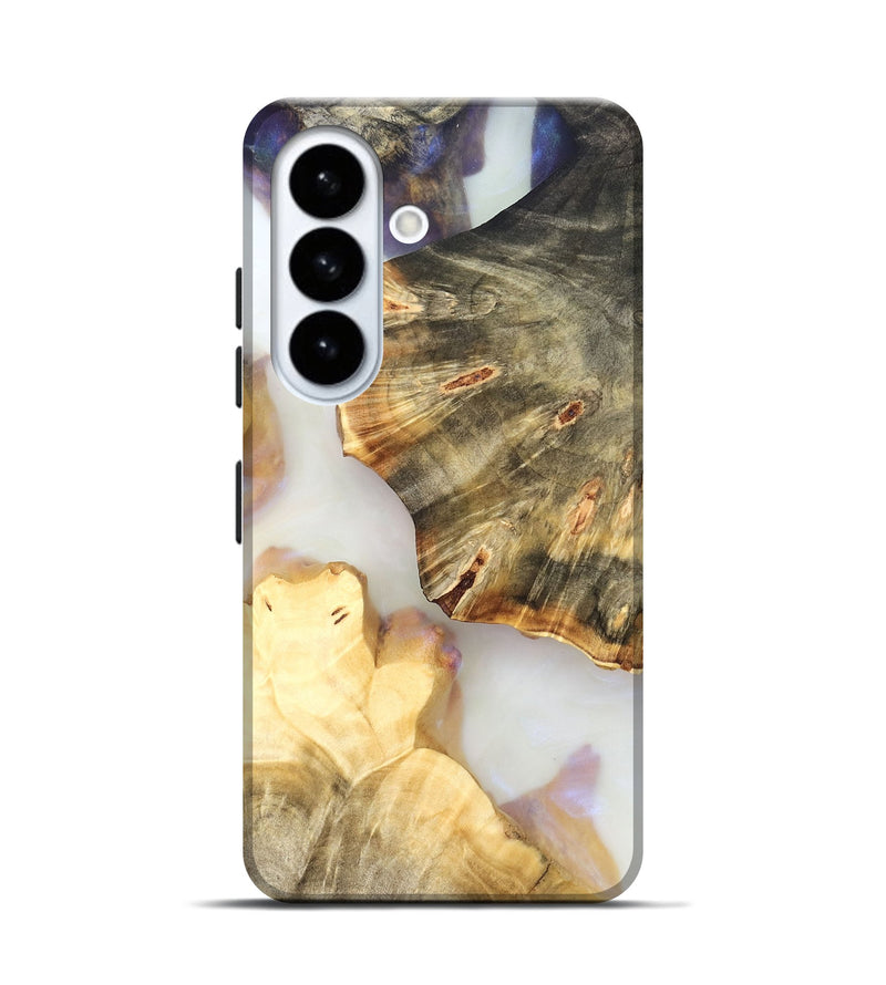 Galaxy S26 Wood Live Edge Phone Case - Bobby (Clear, 821917)