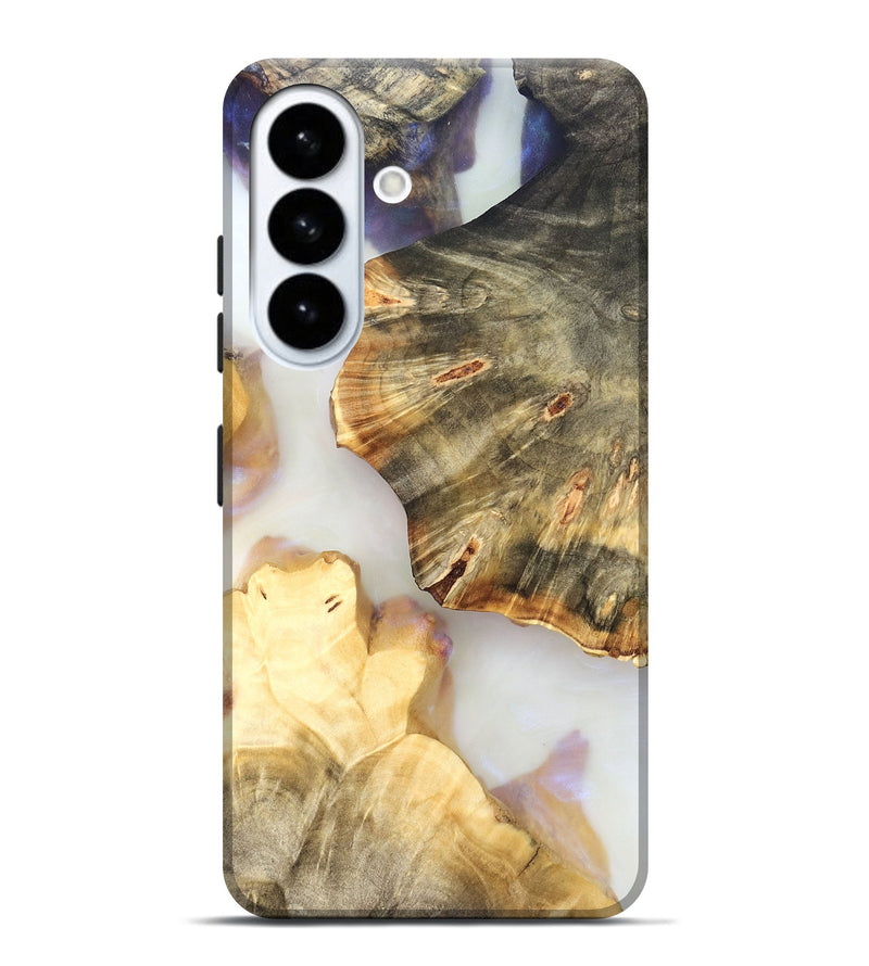 Galaxy S26 Plus Wood Live Edge Phone Case - Bobby (Clear, 821917)