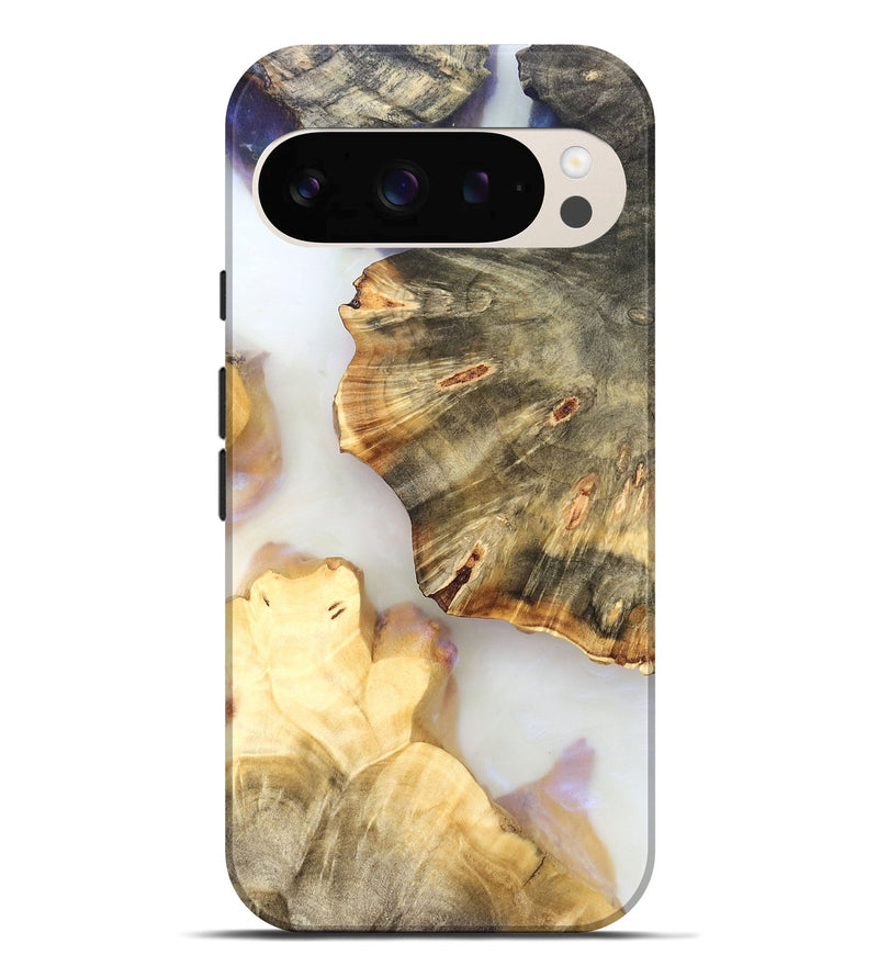 Pixel 10 Pro XL Wood Live Edge Phone Case - Bobby (Clear, 821917)
