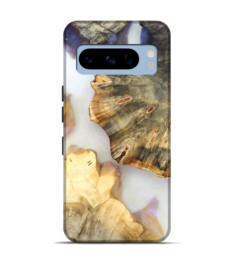 Pixel 8 Pro Wood Live Edge Phone Case - Bobby (Clear, 821917)