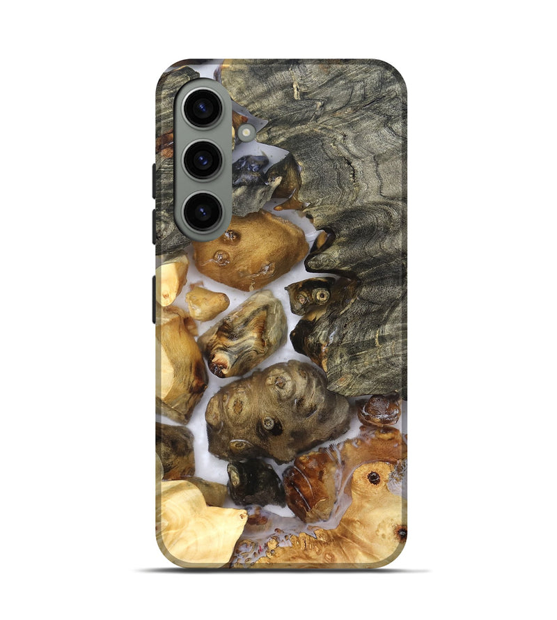 Galaxy S24 Wood Live Edge Phone Case - Elenora (Clear, 821918)