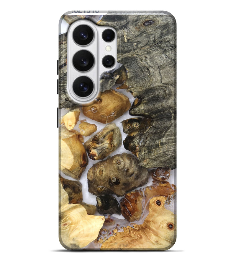 Galaxy S26 Ultra Wood Live Edge Phone Case - Elenora (Clear, 821918)