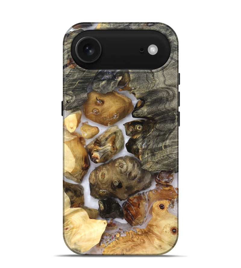 iPhone 17 Air Wood Live Edge Phone Case - Elenora (Clear, 821918)