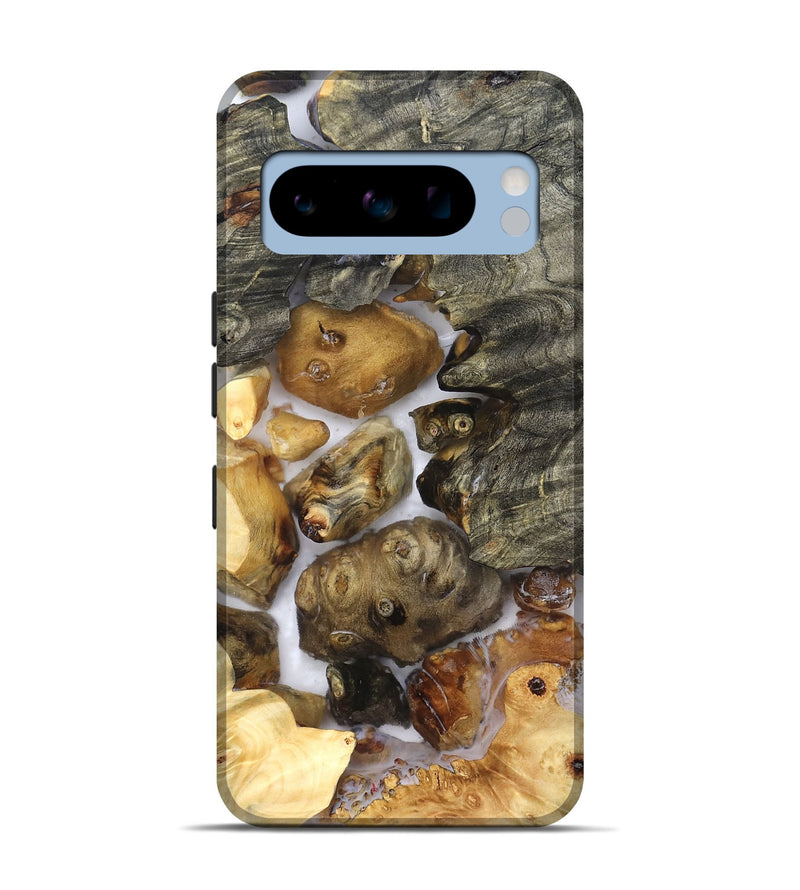 Pixel 8 Pro Wood Live Edge Phone Case - Elenora (Clear, 821918)