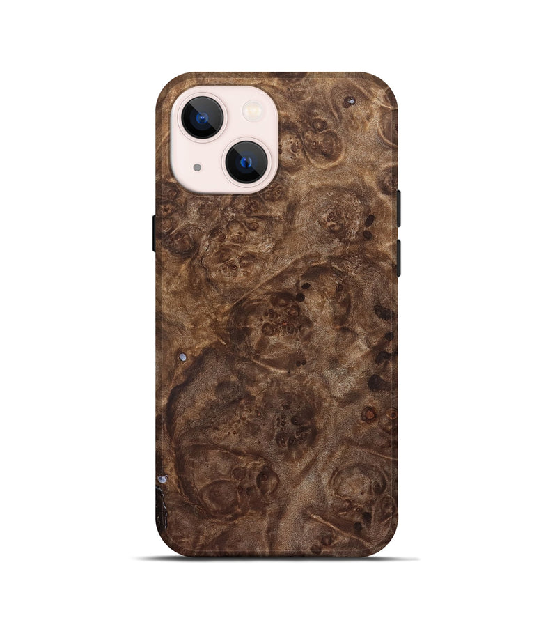 iPhone 13 mini Wood Live Edge Phone Case - Jed (Wood Burl, 821919)