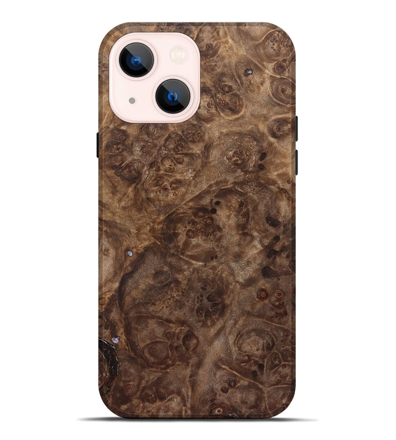 iPhone 14 Plus Wood Live Edge Phone Case - Jed (Wood Burl, 821919)