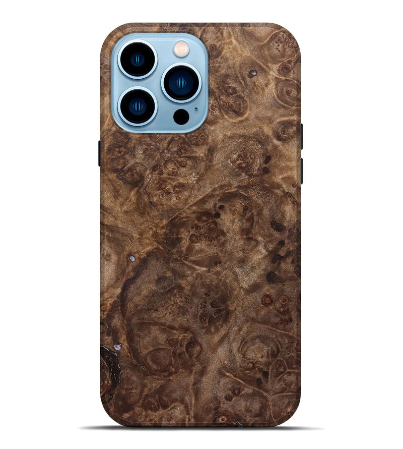 iPhone 14 Pro Max Wood Live Edge Phone Case - Jed (Wood Burl, 821919)