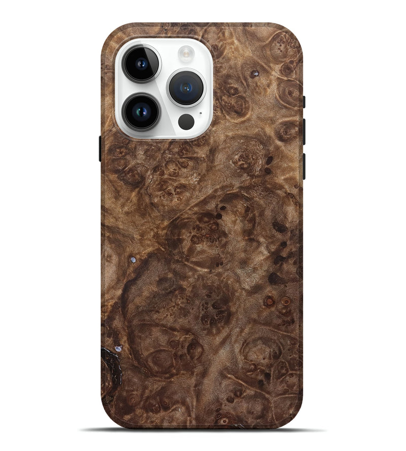 iPhone 15 Pro Max Wood Live Edge Phone Case - Jed (Wood Burl, 821919)