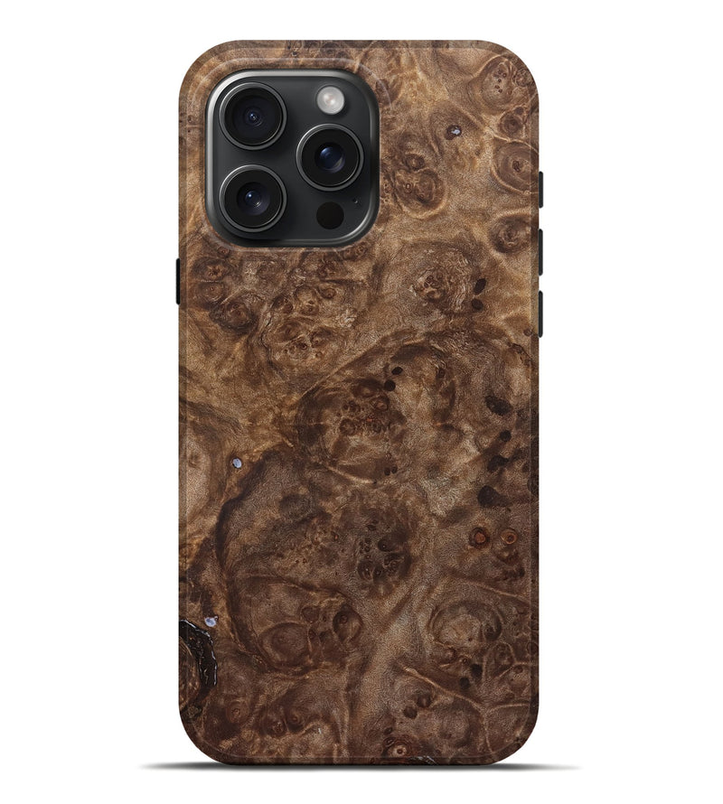 iPhone 16 Pro Max Wood Live Edge Phone Case - Jed (Wood Burl, 821919)