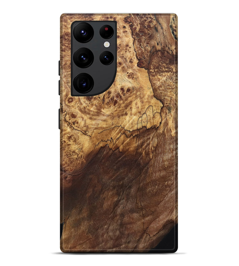 Galaxy S22 Ultra Wood Live Edge Phone Case - Admiral (Wood Burl, 821920)