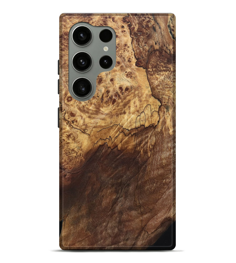 Galaxy S24 Ultra Wood Live Edge Phone Case - Admiral (Wood Burl, 821920)