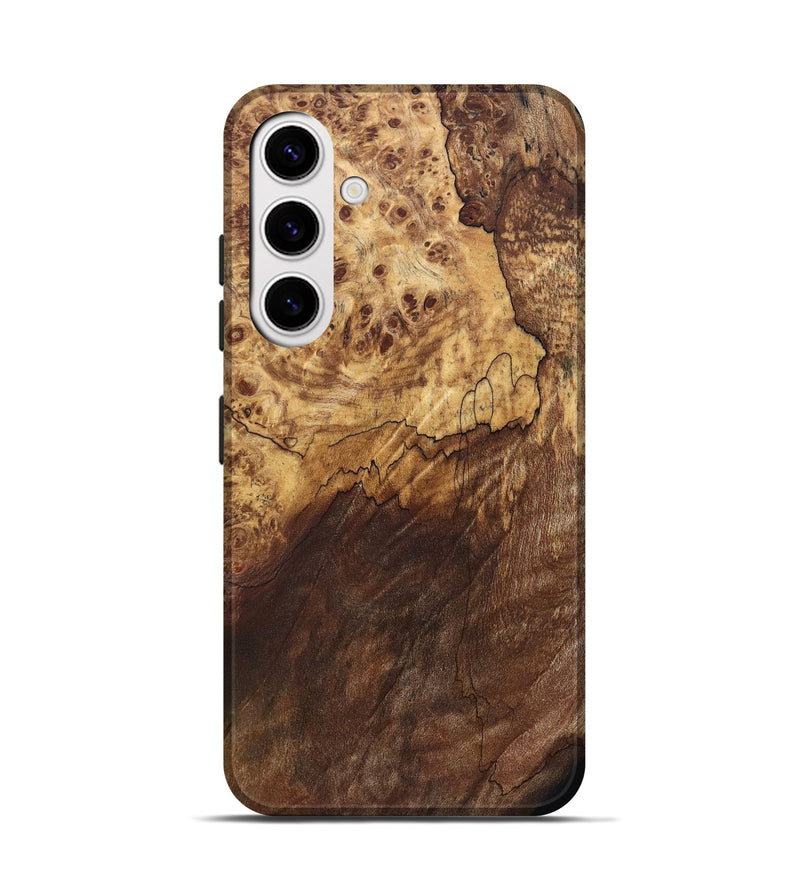Galaxy S25 Wood Live Edge Phone Case - Admiral (Wood Burl, 821920)