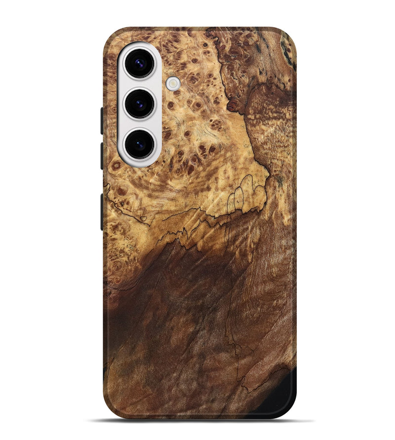 Galaxy S25 Plus Wood Live Edge Phone Case - Admiral (Wood Burl, 821920)