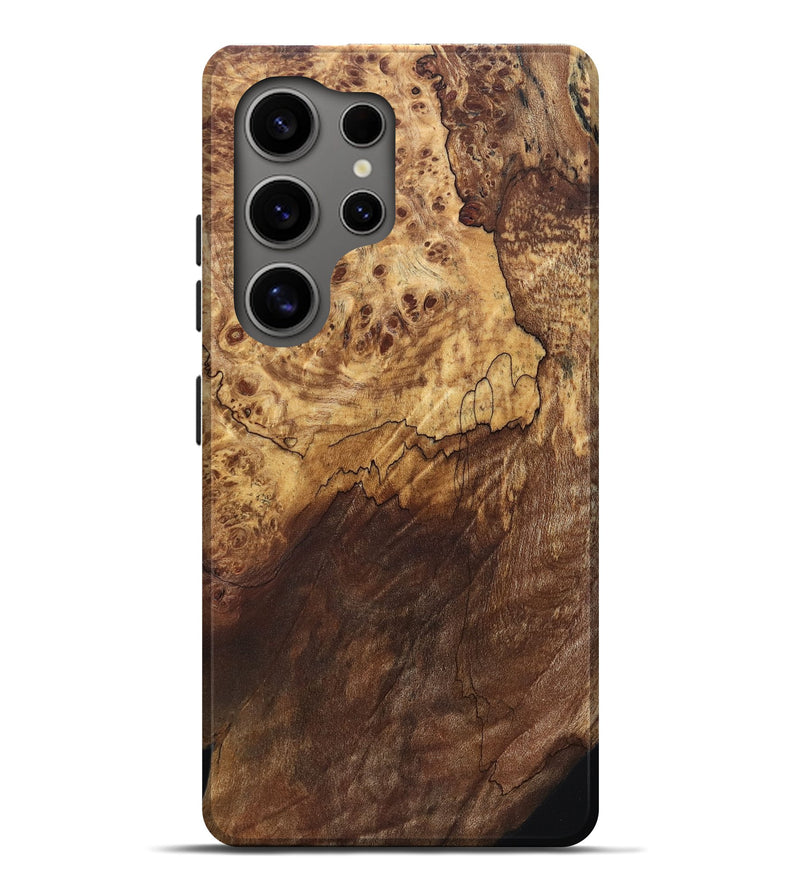 Galaxy S25 Ultra Wood Live Edge Phone Case - Admiral (Wood Burl, 821920)