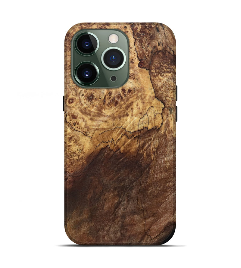 iPhone 13 Pro Wood Live Edge Phone Case - Admiral (Wood Burl, 821920)