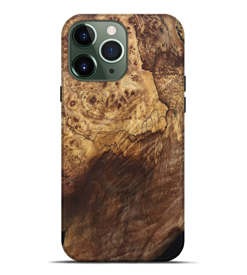 iPhone 13 Pro Max Wood Live Edge Phone Case - Admiral (Wood Burl, 821920)