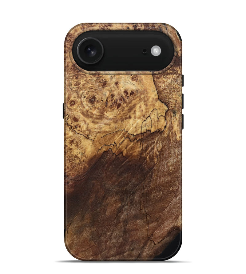 iPhone 17 Air Wood Live Edge Phone Case - Admiral (Wood Burl, 821920)