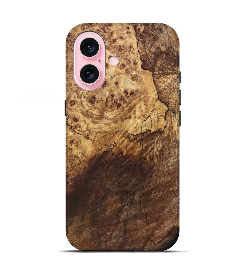 iPhone 17 Wood Live Edge Phone Case - Admiral (Wood Burl, 821920)