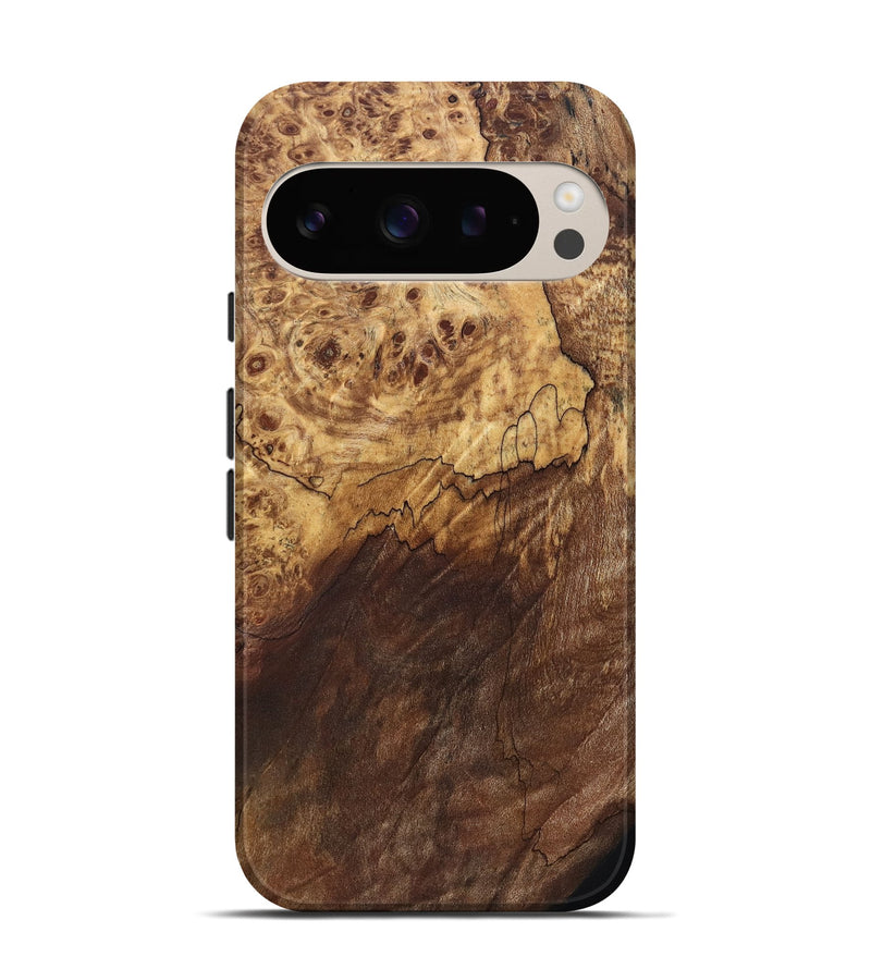 Pixel 9 Pro Wood Live Edge Phone Case - Admiral (Wood Burl, 821920)