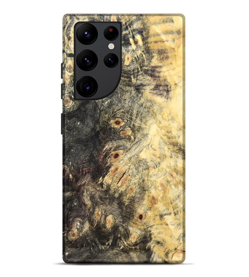 Galaxy S22 Ultra Wood Live Edge Phone Case - Deonte (Wood Burl, 821921)
