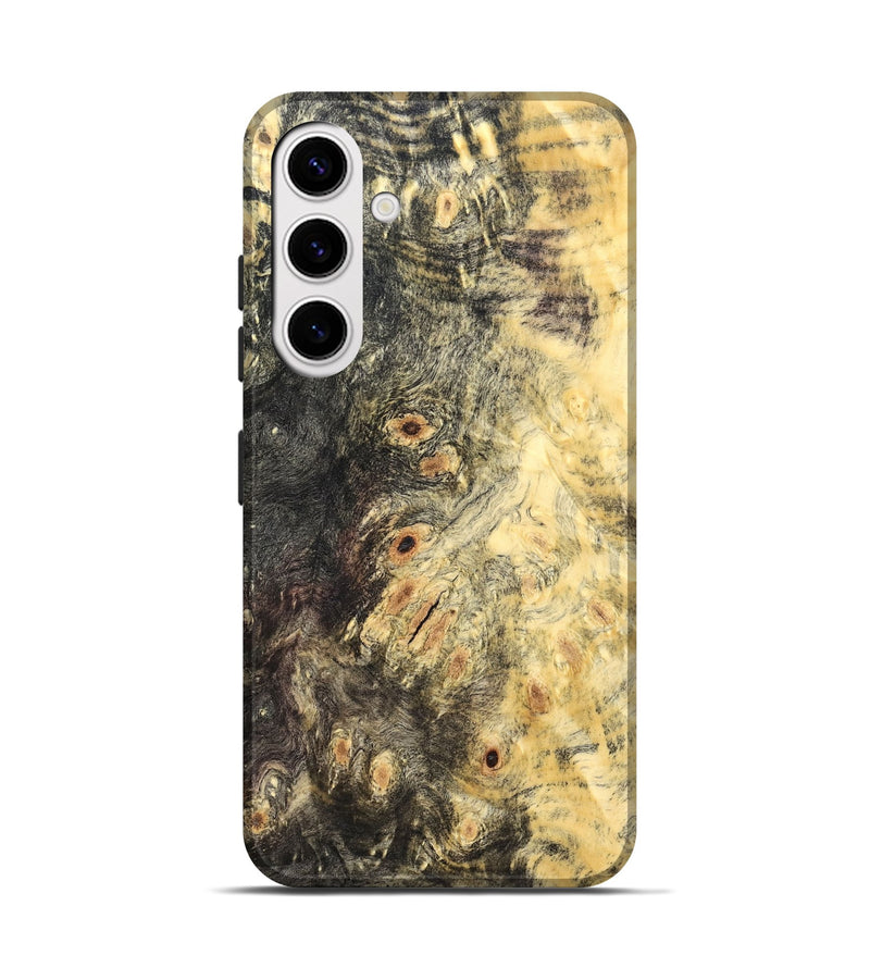 Galaxy S25 Wood Live Edge Phone Case - Deonte (Wood Burl, 821921)