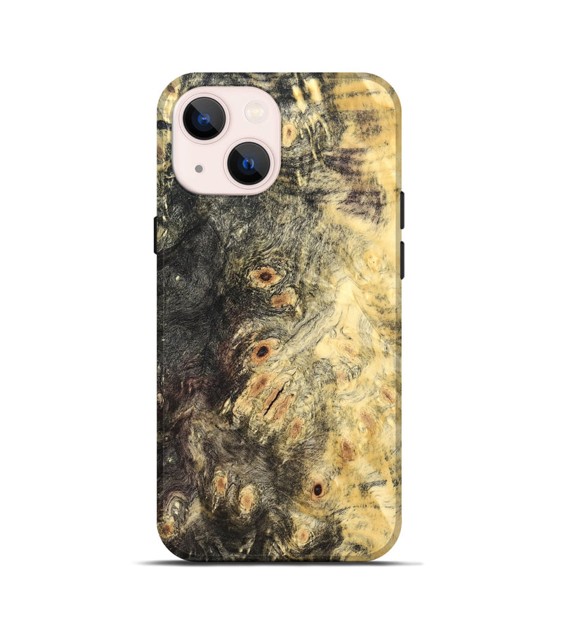 iPhone 13 mini Wood Live Edge Phone Case - Deonte (Wood Burl, 821921)
